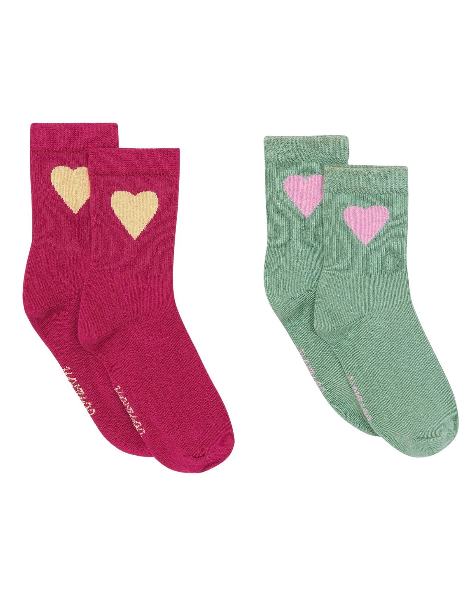Lot de 2 Chaussettes - Fushia Ouhlala