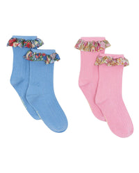 Lot de 2 Chaussettes - Rose Antoinette