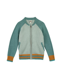 Teddy cardigan - Pale Aqua