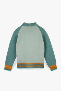 Teddy cardigan - Pale Aqua