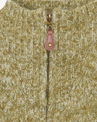 Hans cotton cardigan - Officer’s Green