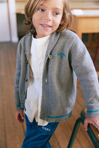 Hubert Cardigan - Heather Grey