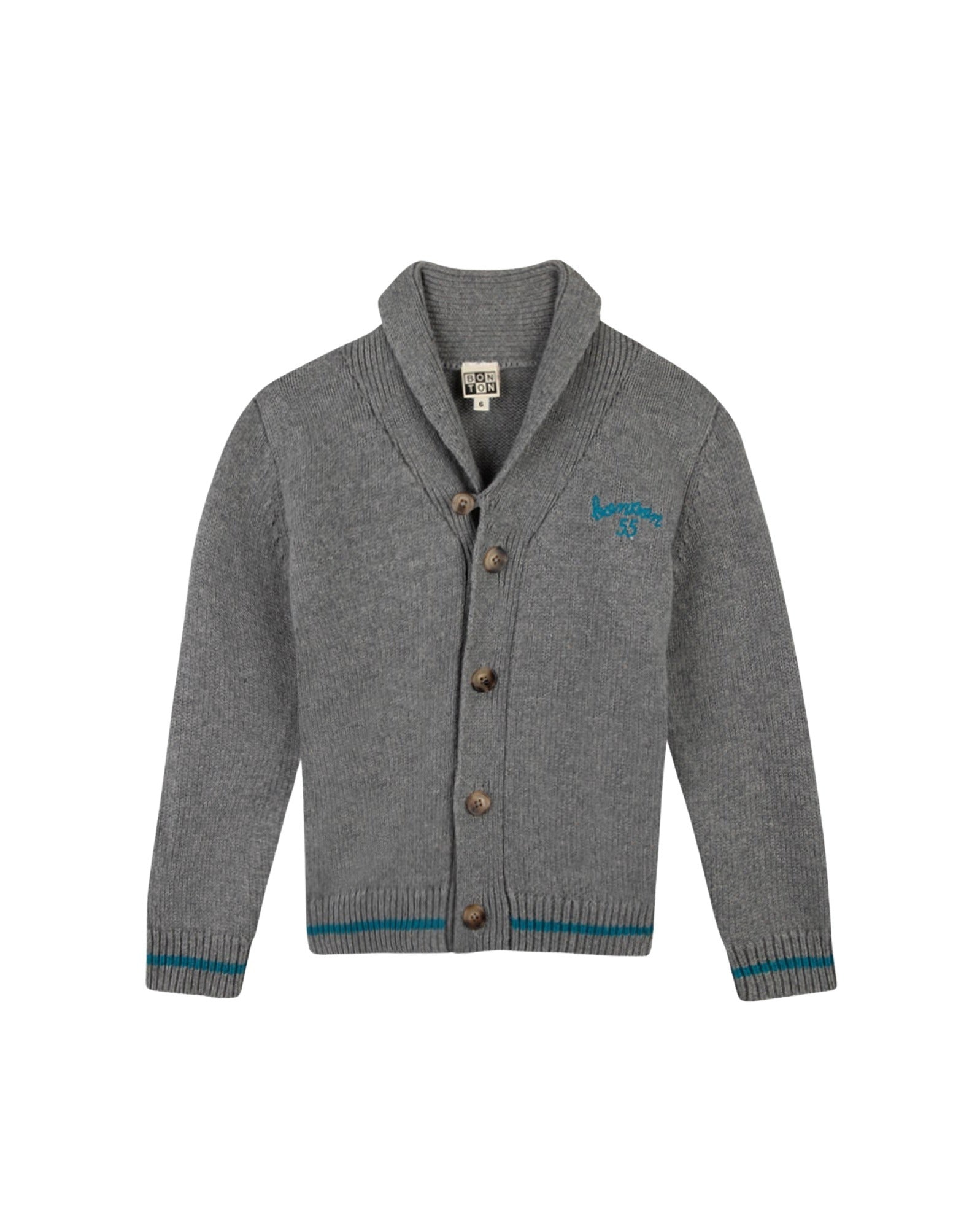 Hubert Cardigan - Heather Grey