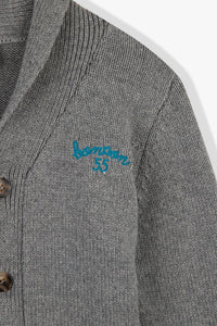 Hubert Cardigan - Heather Grey
