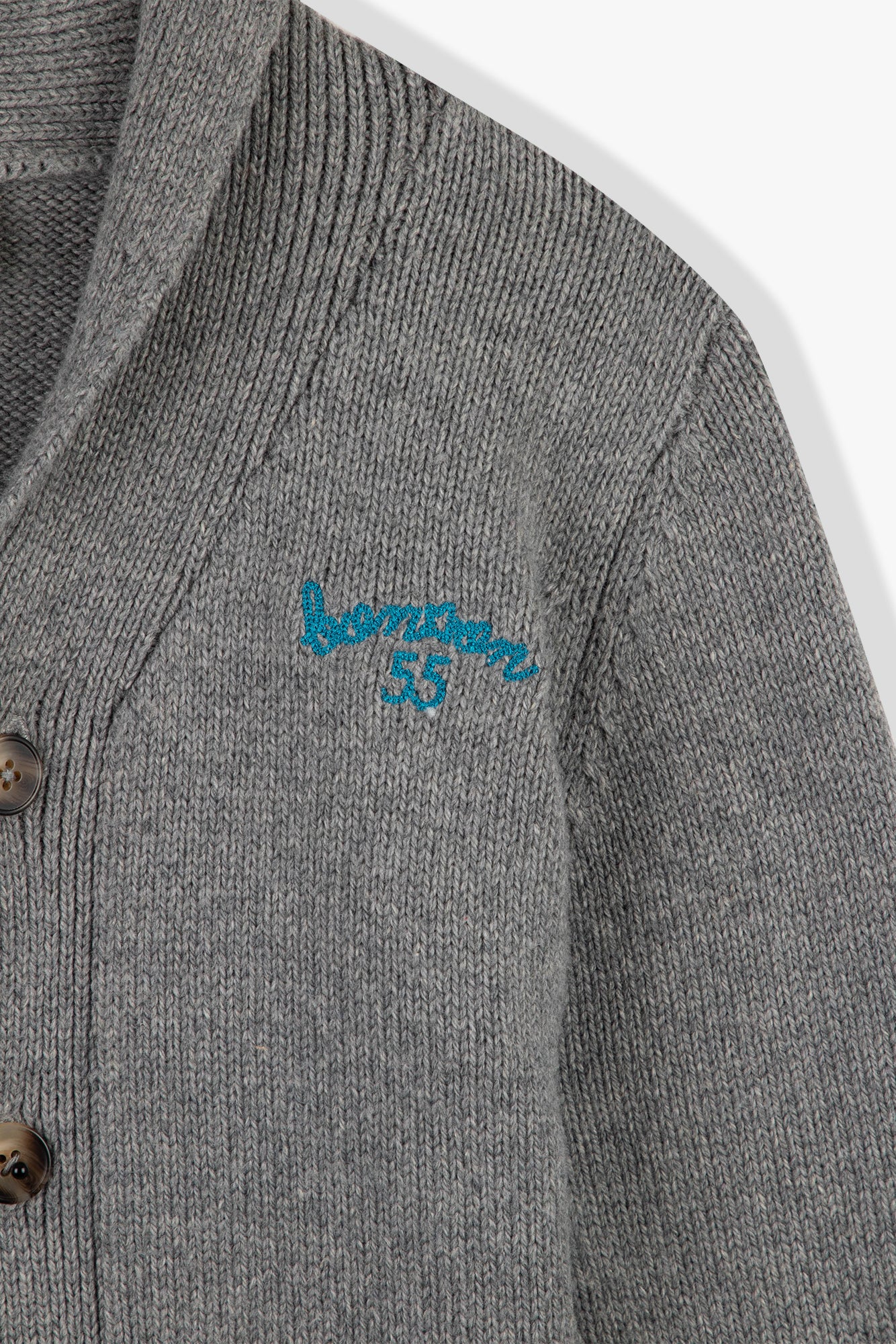 Hubert Cardigan - Heather Grey