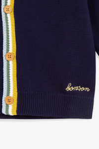 Cardigan Tomy - Navy Bonton