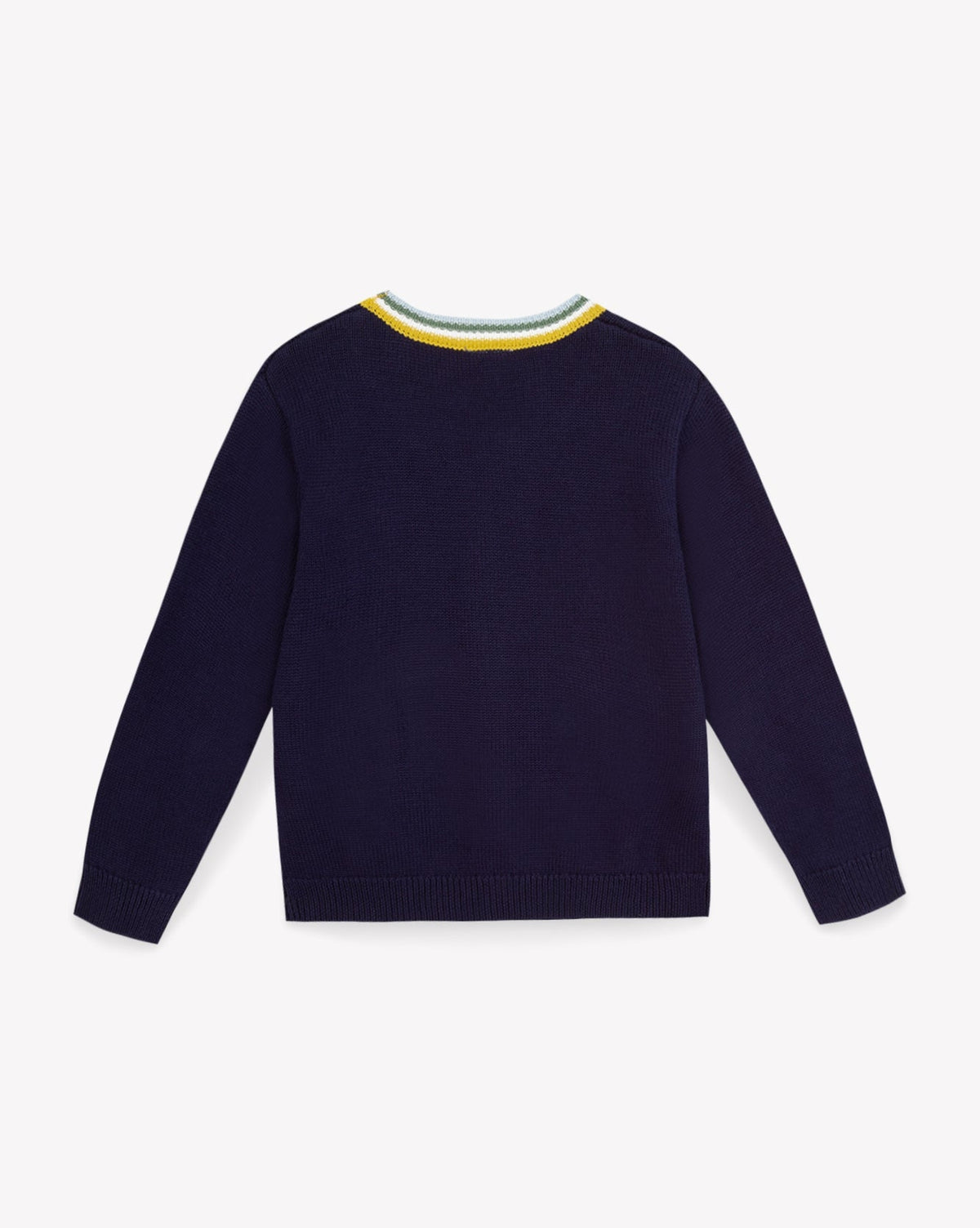 Tomy cotton cardigan - Navy Bonton