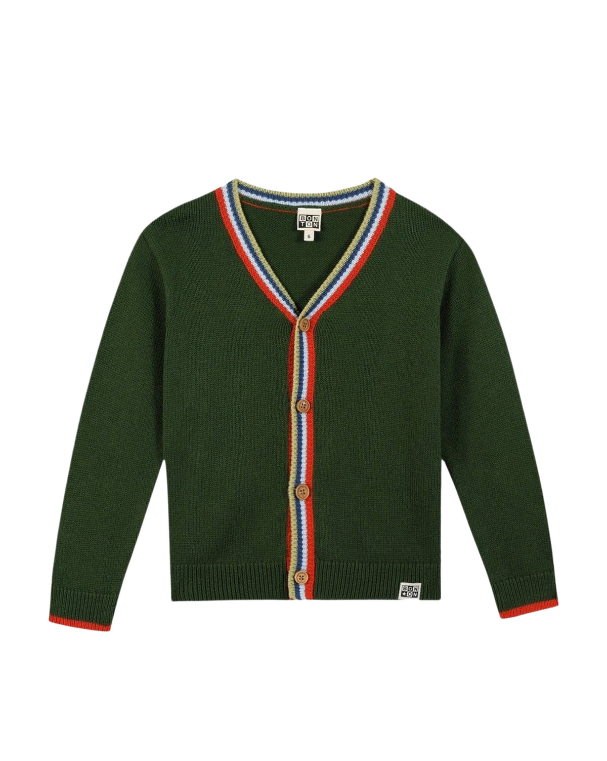 Tomy cotton cardigan - Popeye green