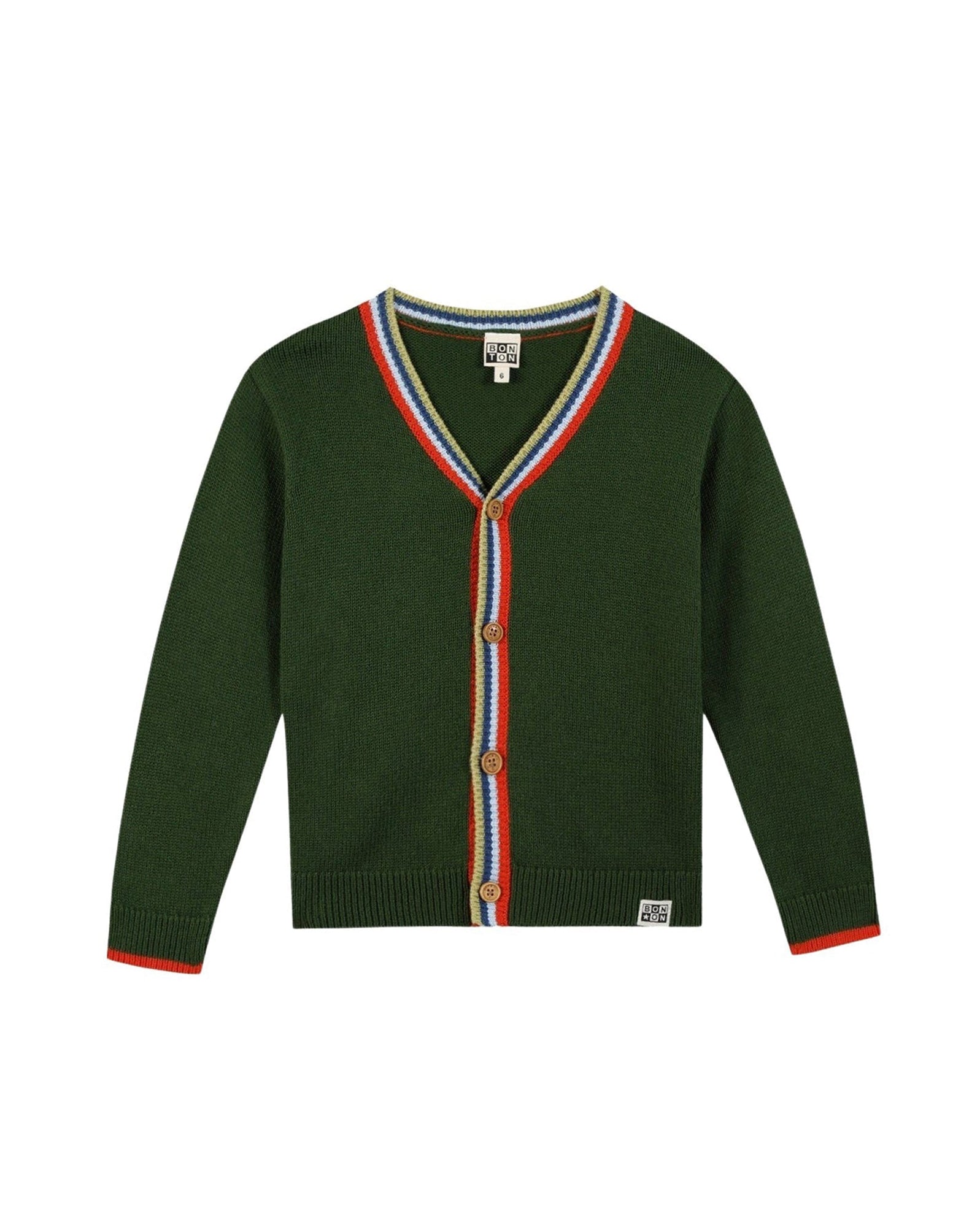 Tomy Cardigan - Popeye Green