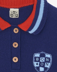 Jack cotton jumper - Malibleu blue