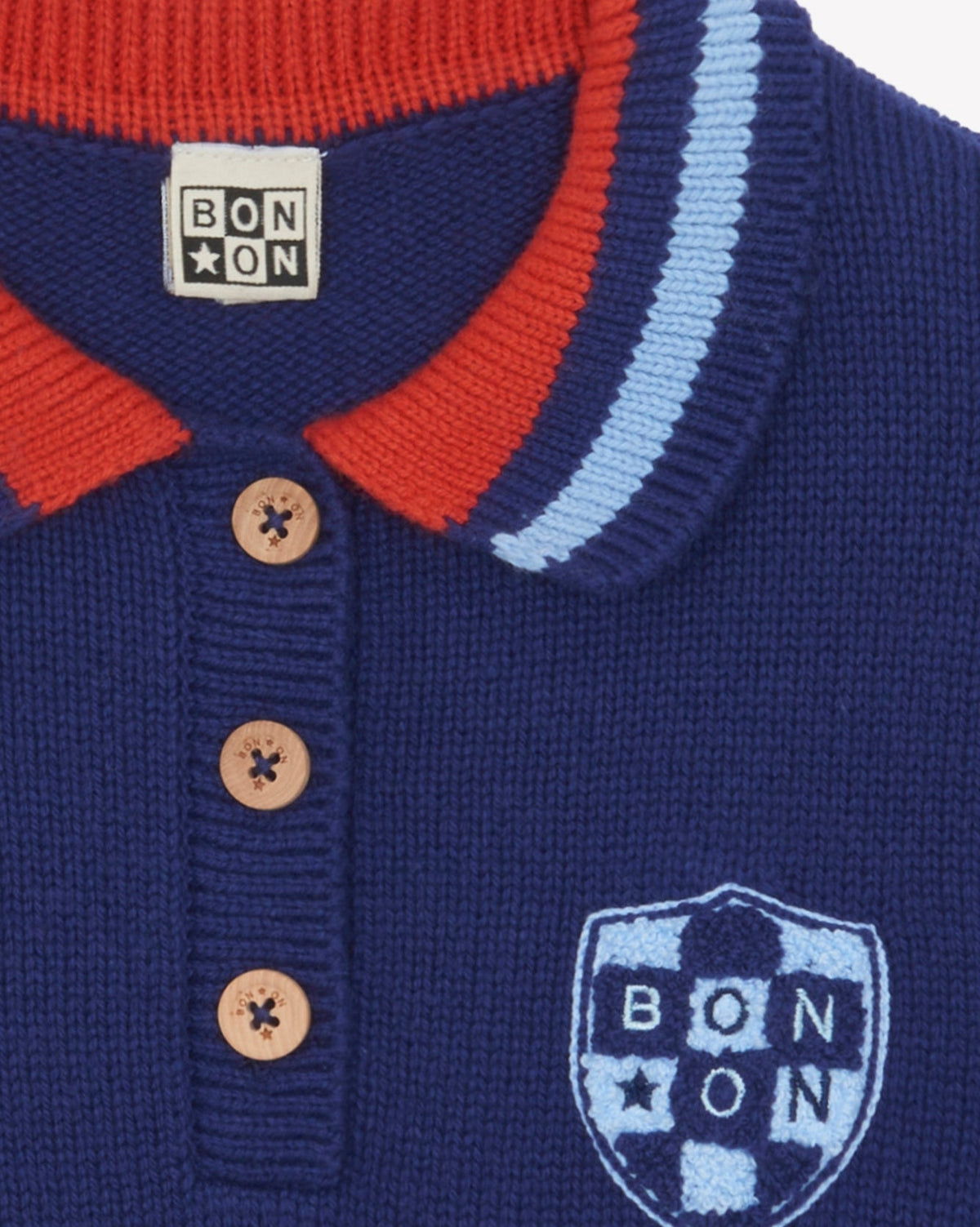 Jack cotton jumper - Malibleu blue