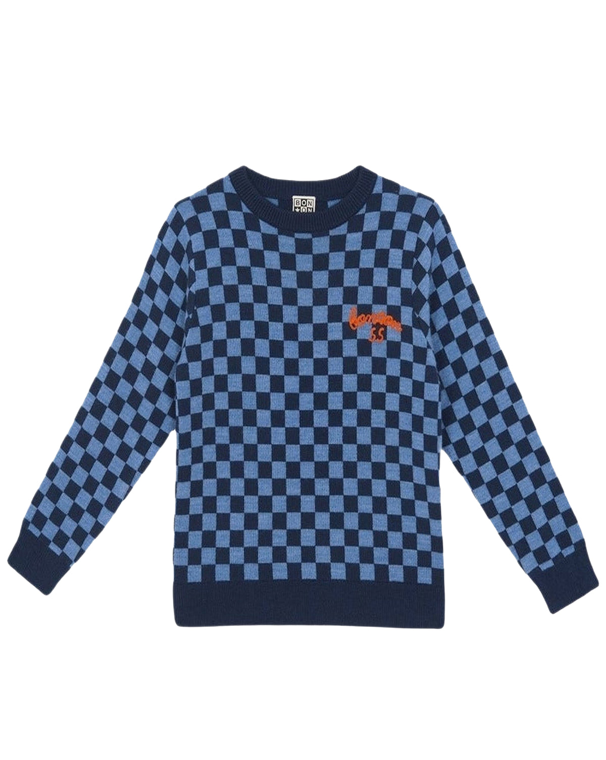 Paulo Jumper - Navy Check