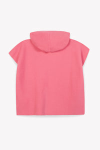 Children's poncho - Pink Loulou