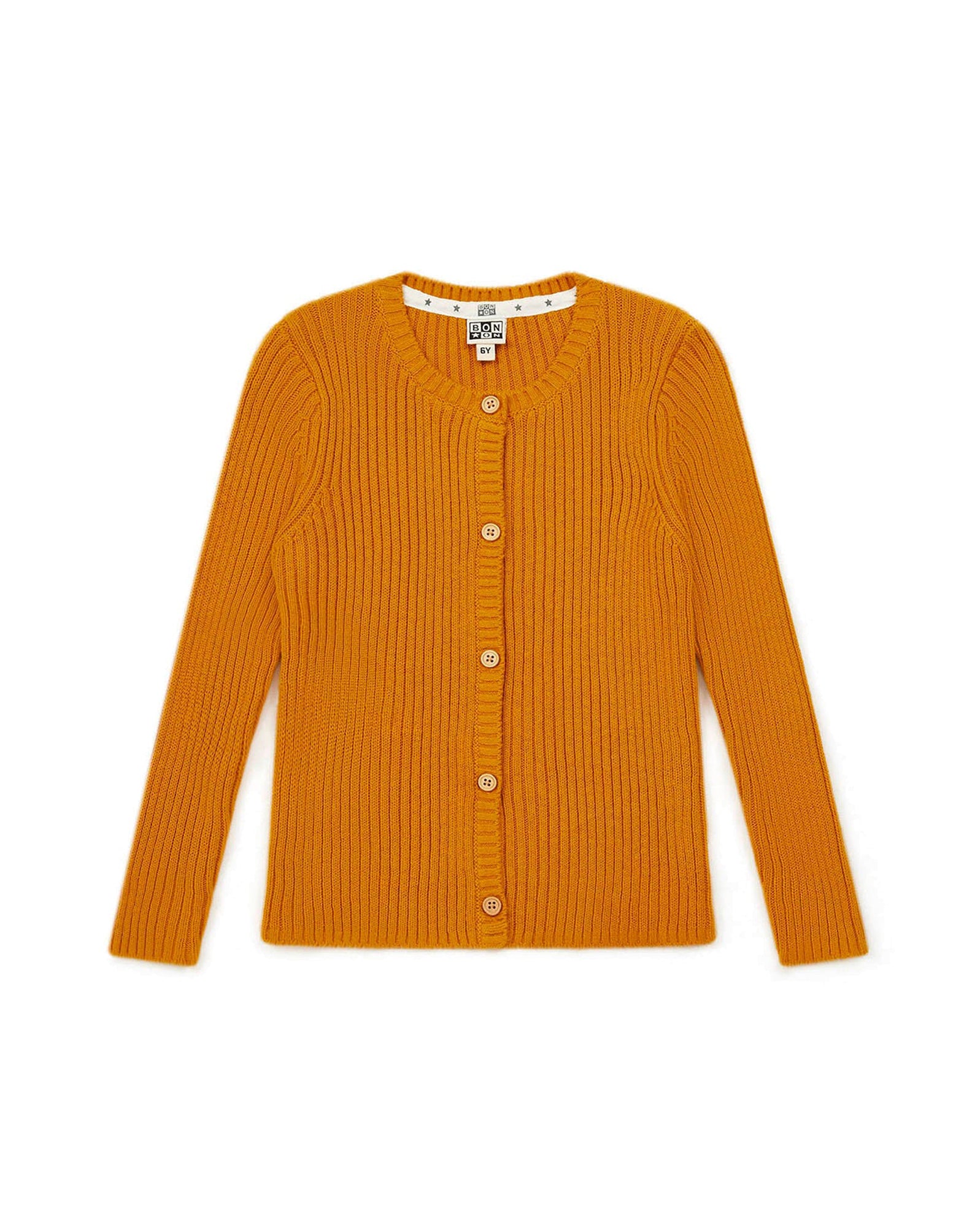 Cardigan Mouton - Mellow Yellow