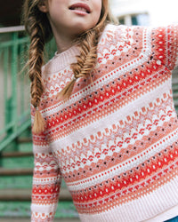 Pull Joris en coton - Peach Whip