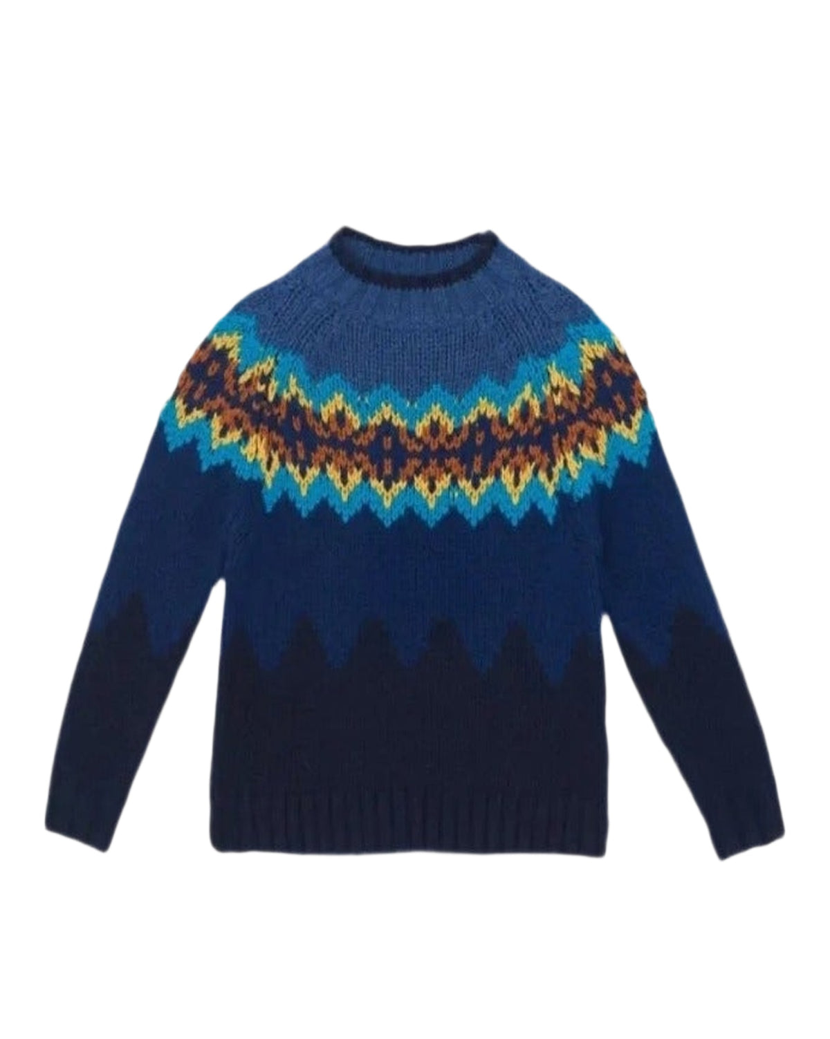 Joris jumper - Navy Bonton