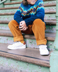 Joris jumper - Navy Bonton