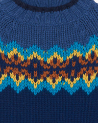 Joris jumper - Navy Bonton