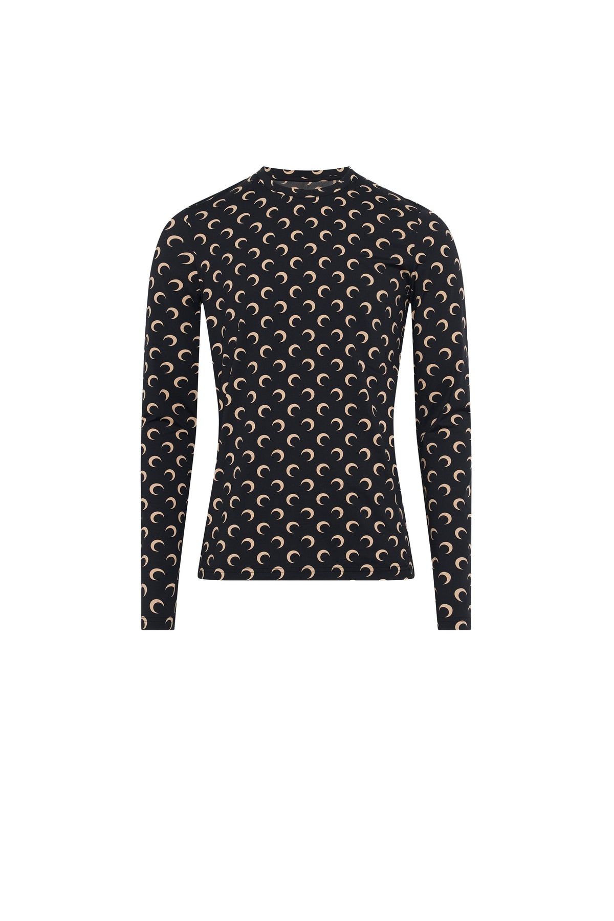 Top seconde peau en jersey All Over Moon Upcyclé - Inverse Tan