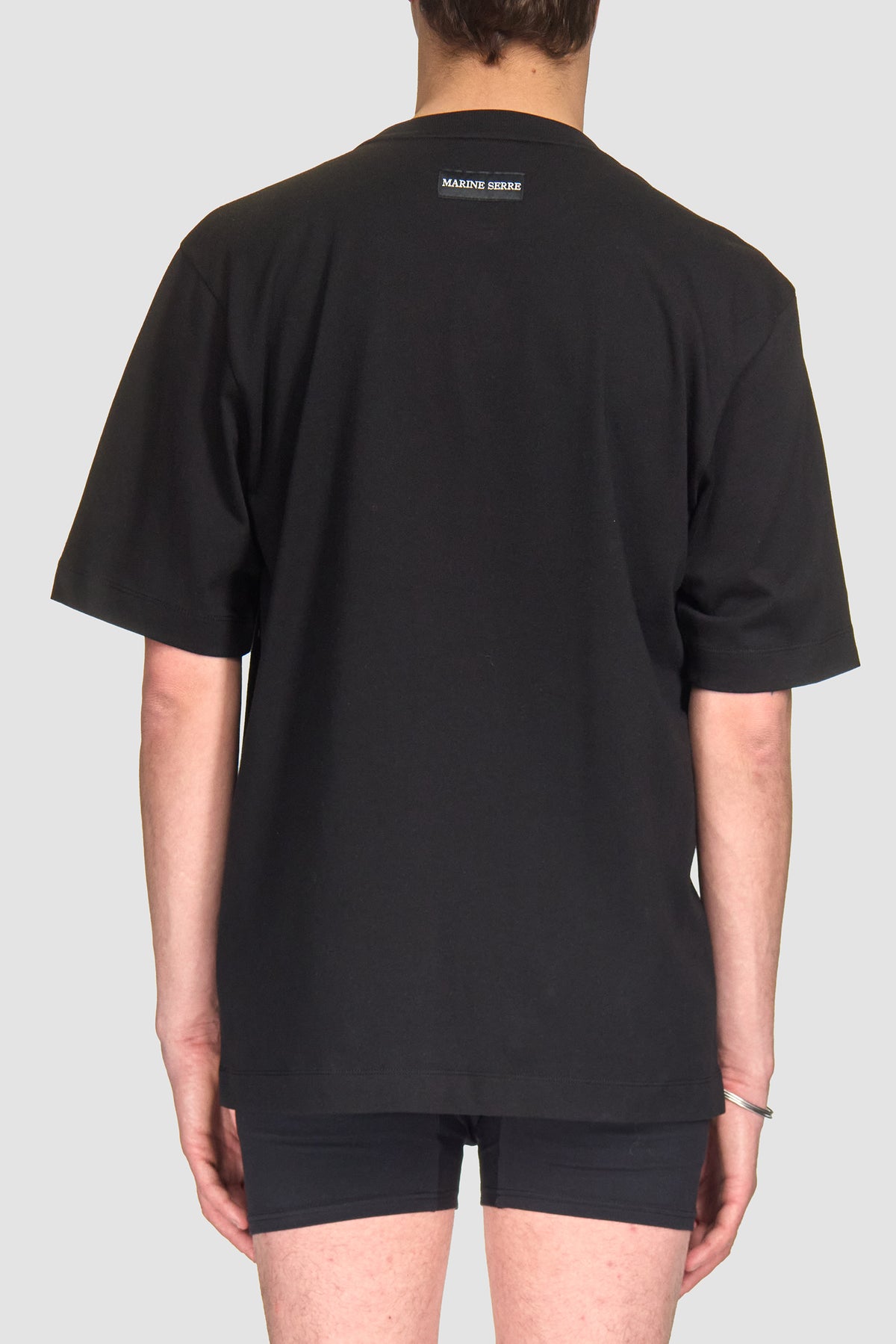 Moon Logo Jersey Relaxed T-Shirt - Noir