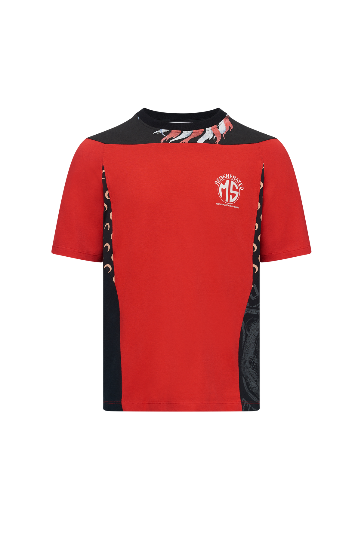 T-shirt en coton Upcyclé - Red