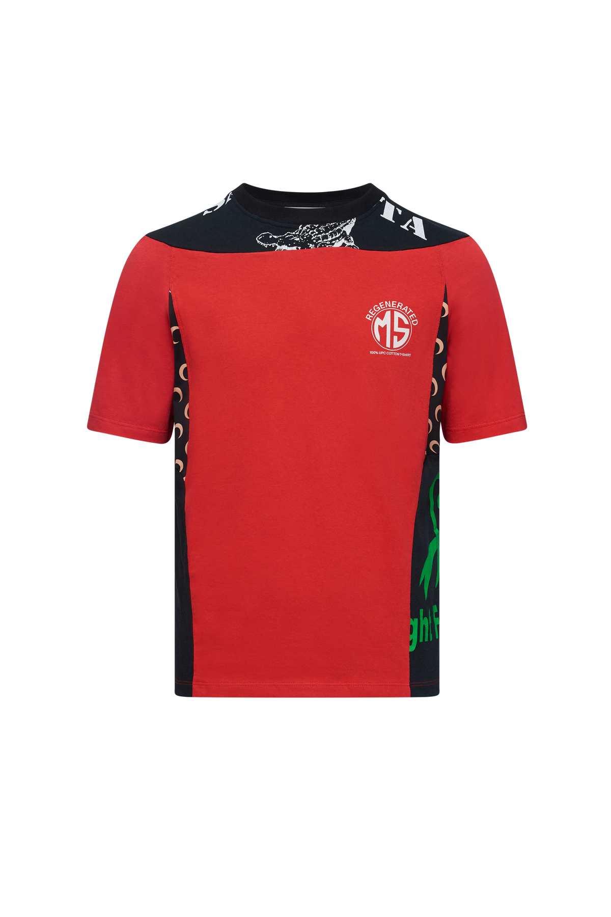 T-shirt en coton Upcyclé - Red