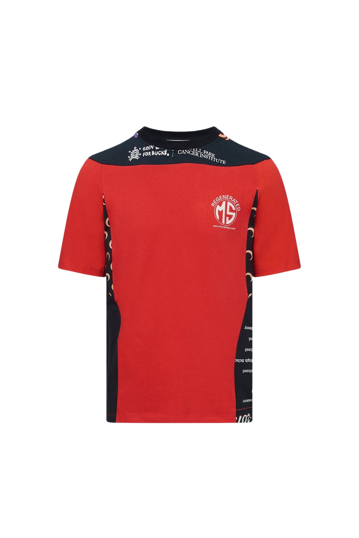 T-shirt en coton Upcyclé - Red