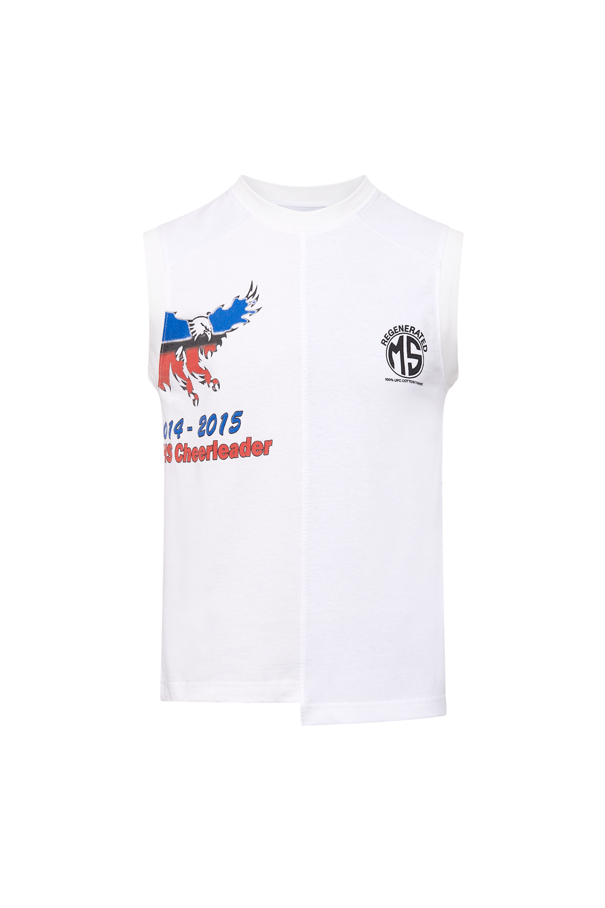 T-shirt en coton Upcyclé - White