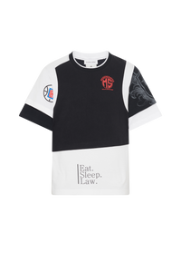 Regenerated Graphic Jersey Layered T-Shi - Multicolore