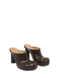 Mules À Talon Paw W - Deep Walnut