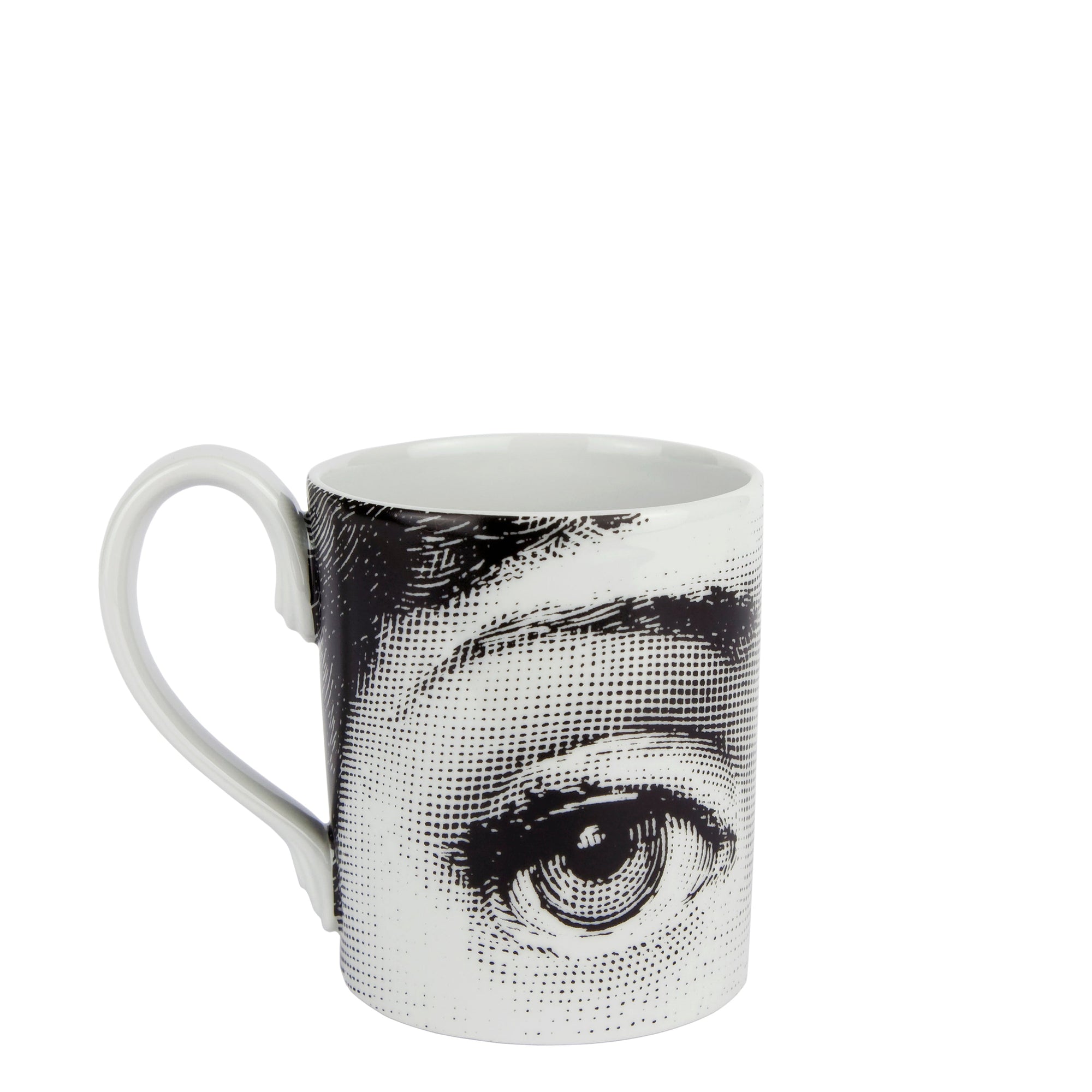 Tema e Variazioni porcelain mug - Black & White