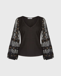 Black / T-Shirt Munira