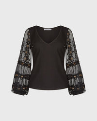 Black / T-Shirt Munira