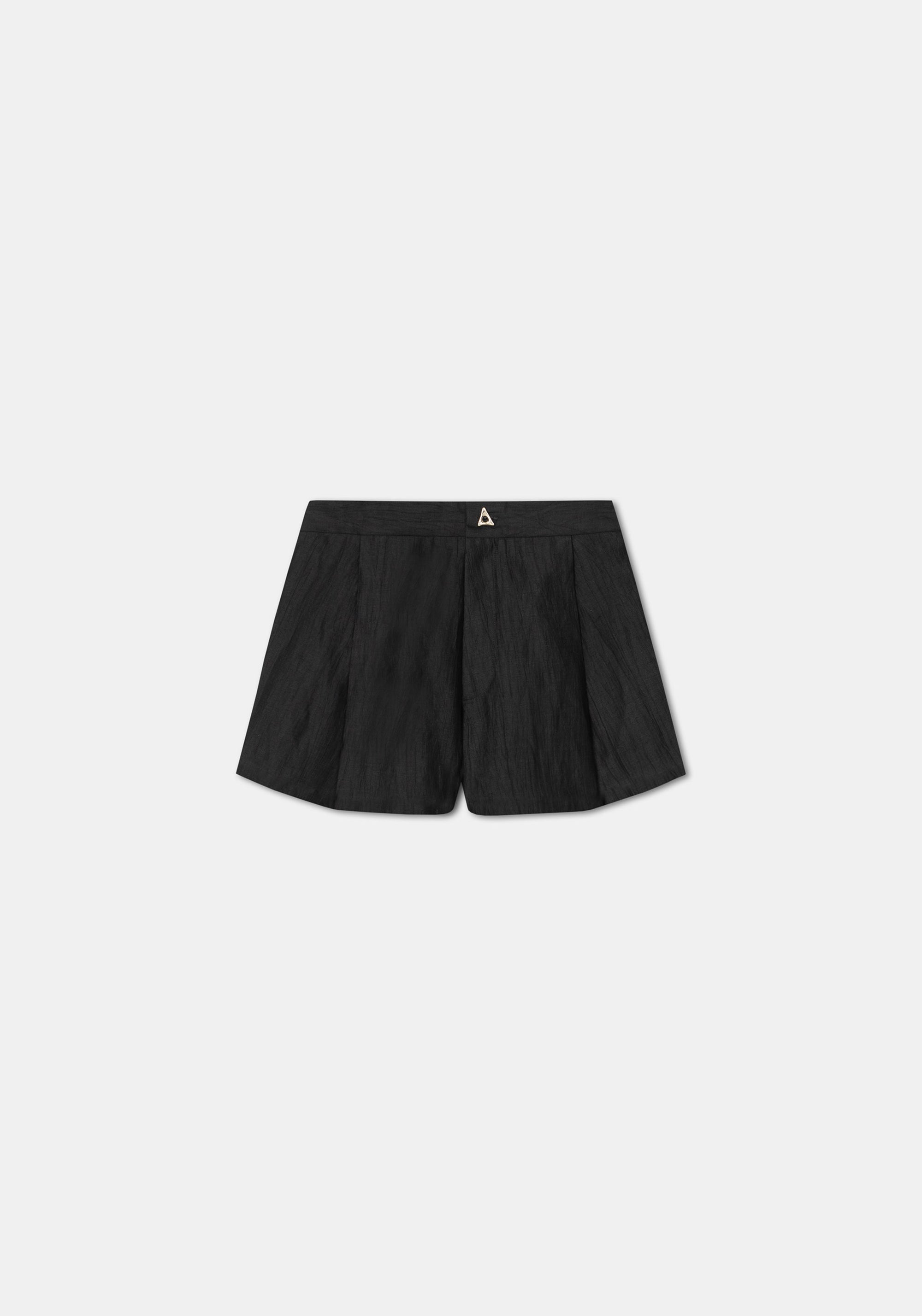 Short Muriel en lin - Black