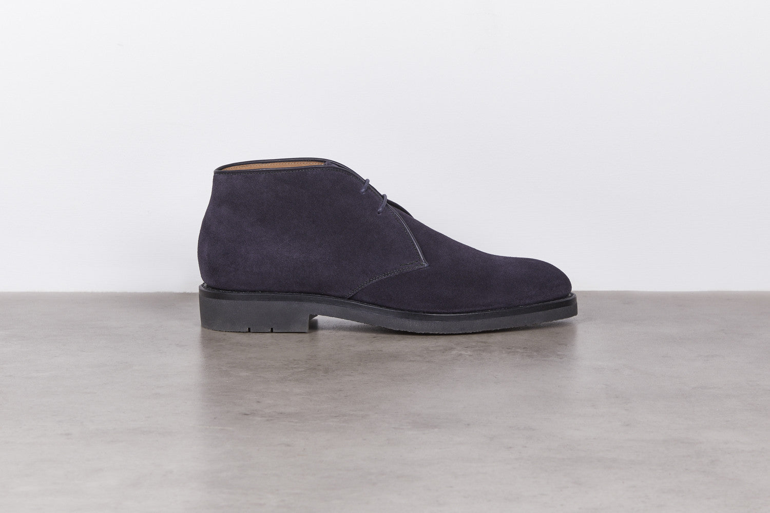 5qty NEW / Bottines MURIER HYDROVELOURS HEVEA - Navy