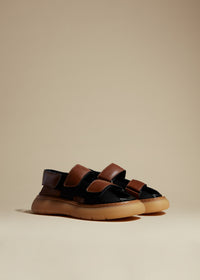 Sandales Murray en cuir - Chestnut