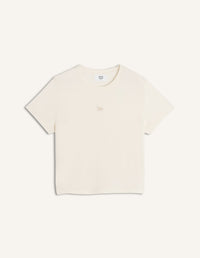 Baby Fox Baby Tee-Shirt - Eggnog