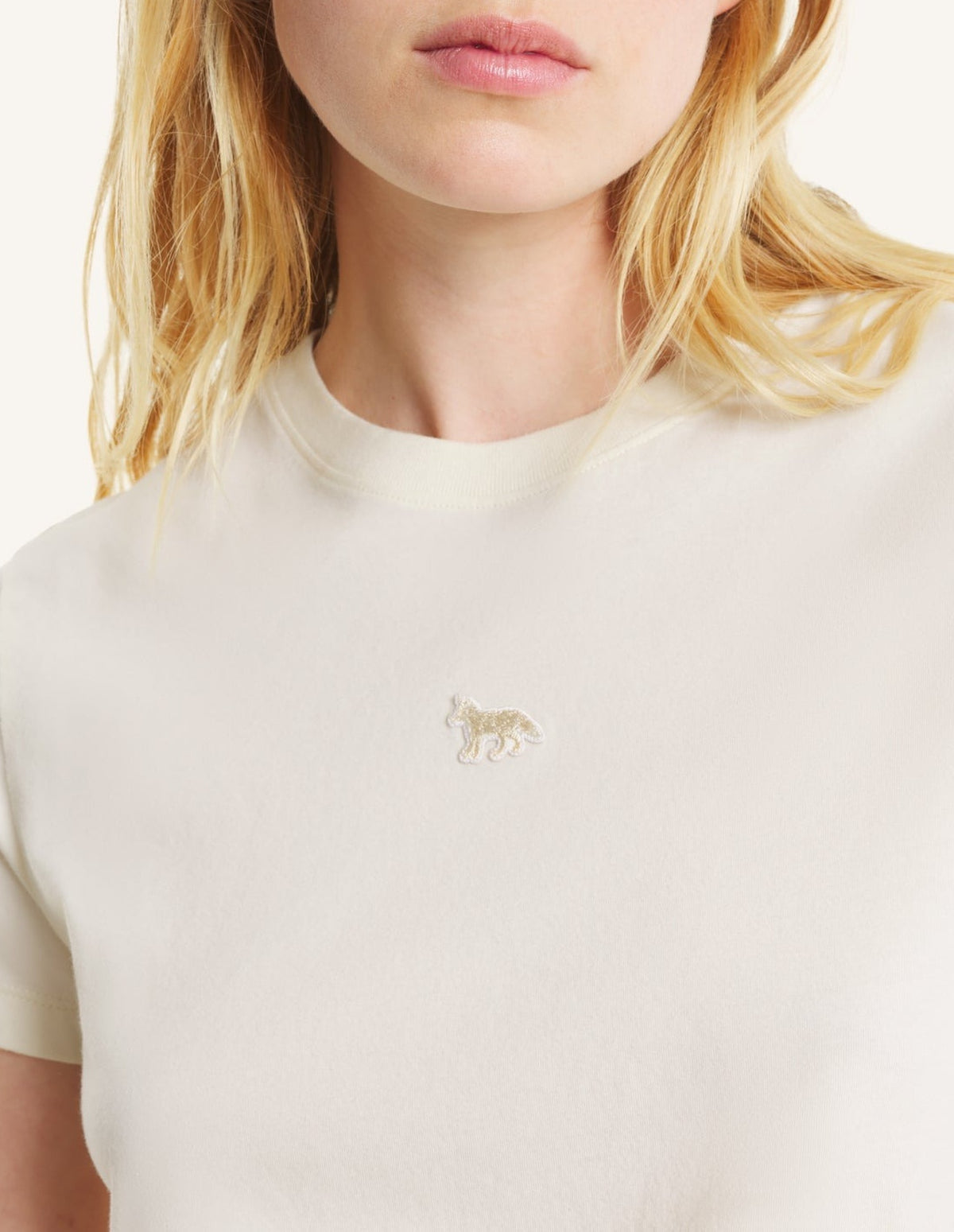 T-shirt Baby Fox - Eggnog