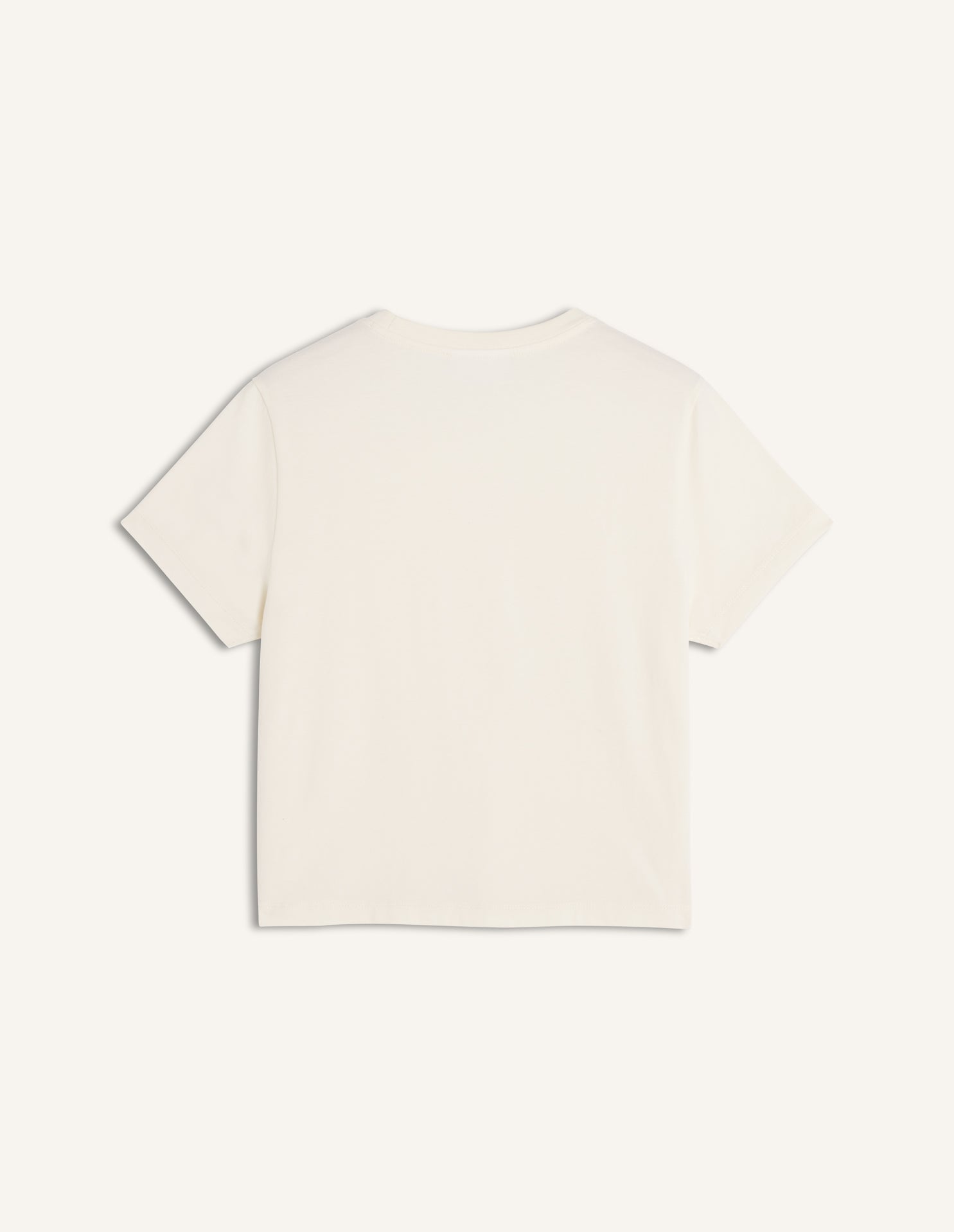 Baby Fox Baby Tee-Shirt - Eggnog
