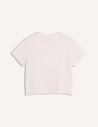 Baby Fox Baby Tee-Shirt - Mauve