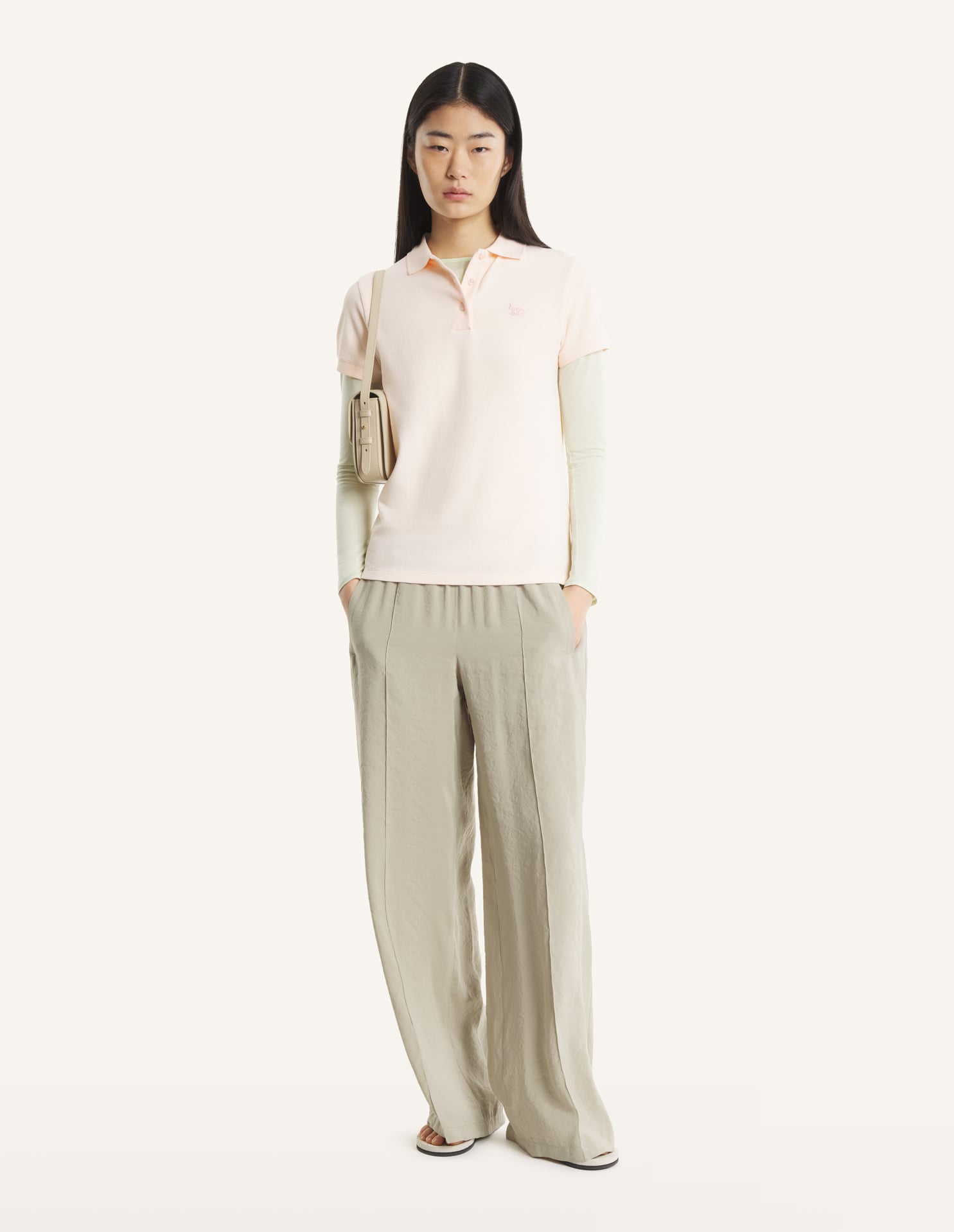 Baby Fox Regular Polo - Mauve
