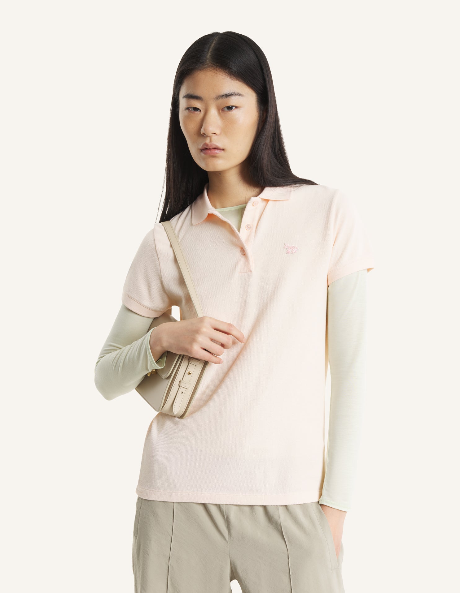 Baby Fox Regular Polo - Mauve
