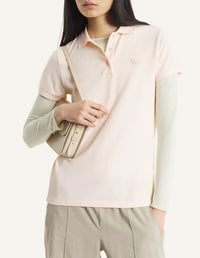 Polo classique Baby Fox - Mauve