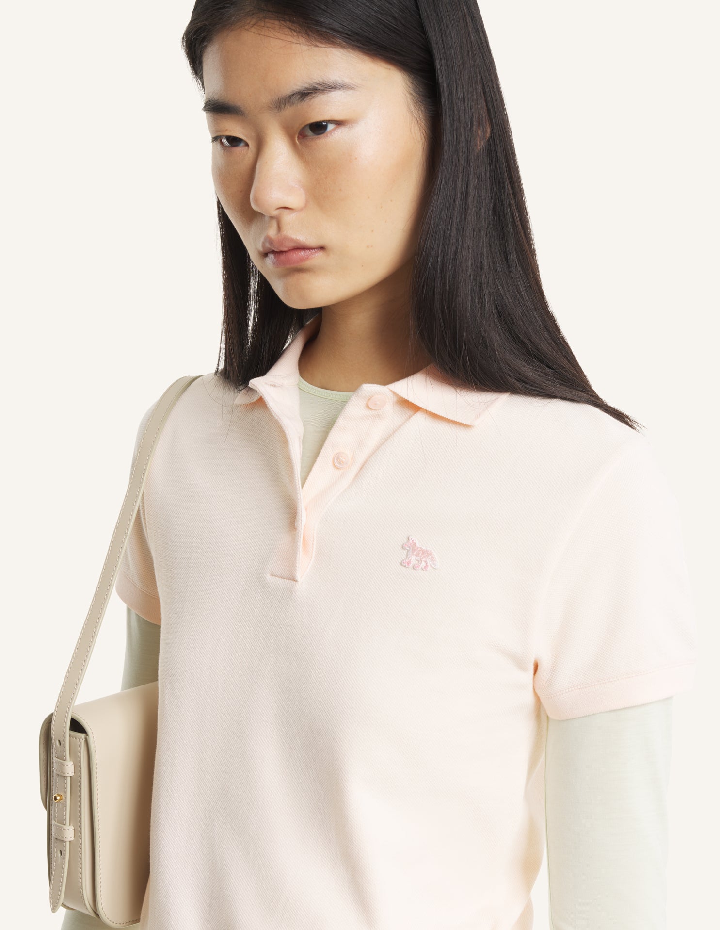 Baby Fox Regular Polo - Mauve