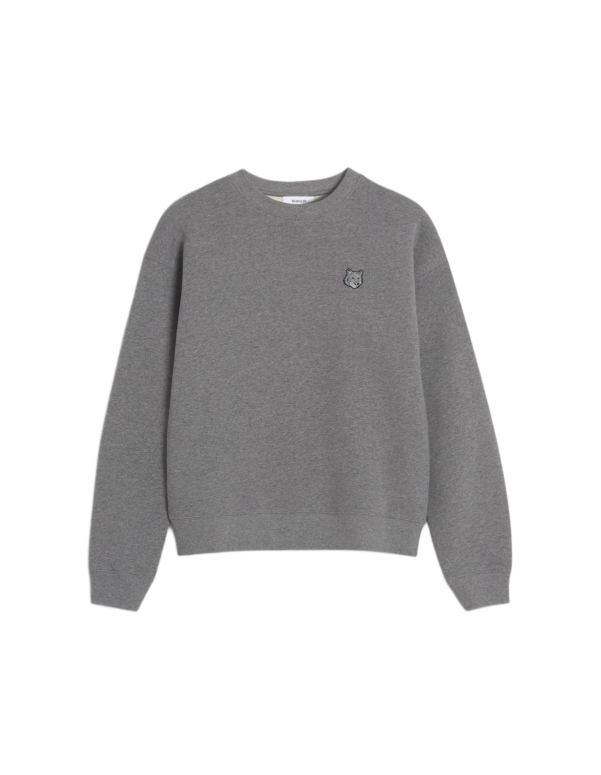 Pull avec écusson Fox Head - Medium Grey