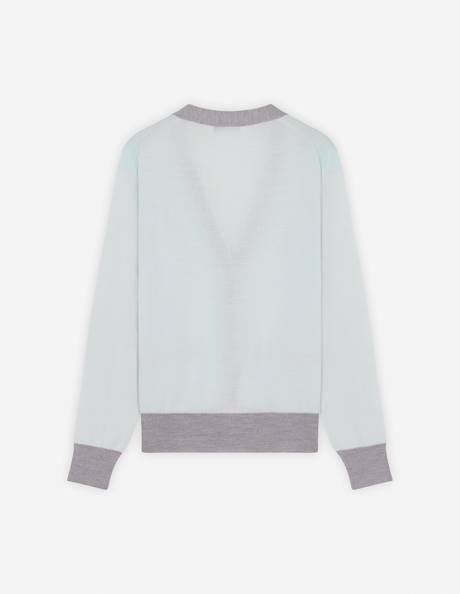 Cardigan Baby Fox à manches longues en laine - Peppermint