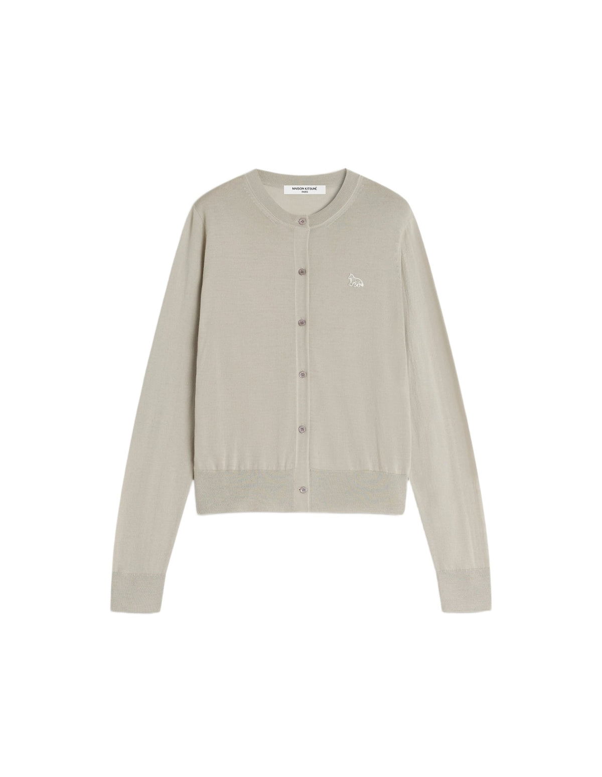 Cardigan Baby Fox en laine - Tea Leaf