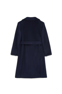 Manteau avec ceinture en laine - Total Eclipse