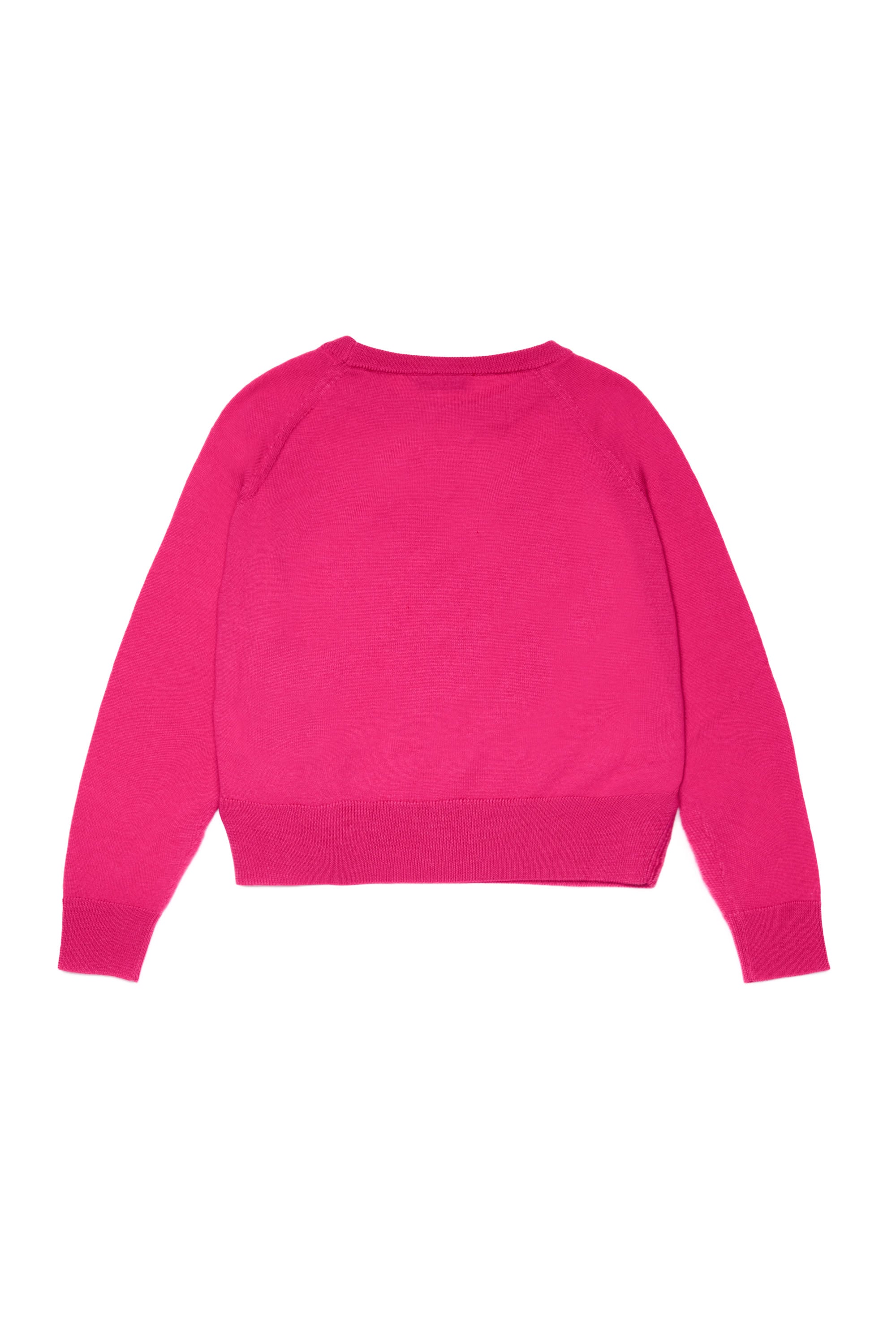 Pull à imprimé en laine - Fuchsia Purple