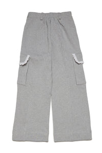 Cargo trousers with pockets - Grey Melange